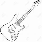 Electric Guitar Coloring Page  Can You Feel Paintcolor Ideas sketch template