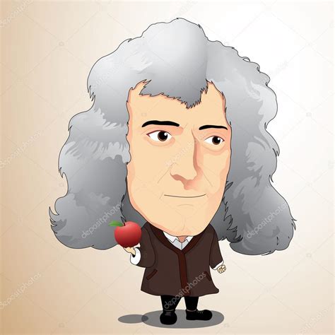 Isaac Newton Dibujo