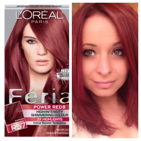 Feria Intense Medium Auburn R57 | Hair | Pinterest | Auburn, Hair coloring and Red hair