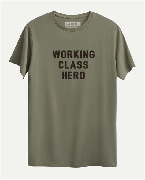 Working Class Hero T-shirt - John Lennon Tee | ALLRIOT