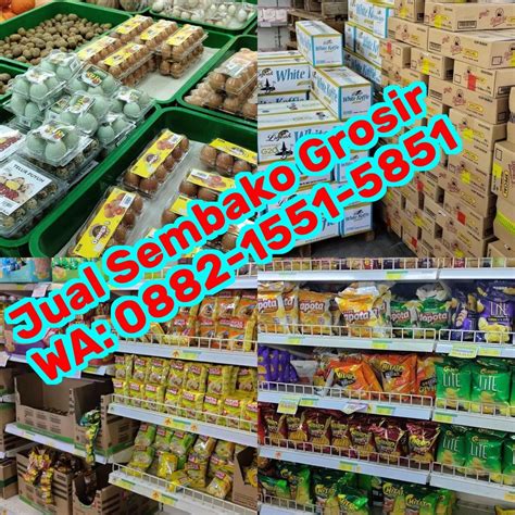 Jual List Barang Grosir Sembako Modal Awal Usaha Grosir Sembako ...