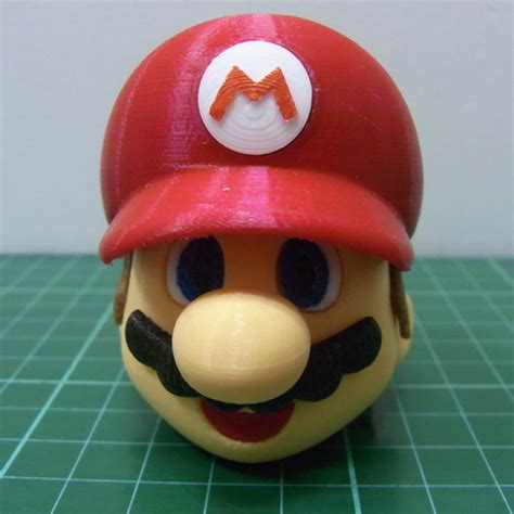 Download free 3D printing models Super Mario Part 1 (Head) ・ Cults