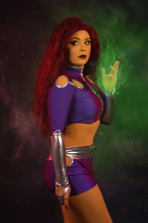 Starfire Cosplay Print 1 - Etsy