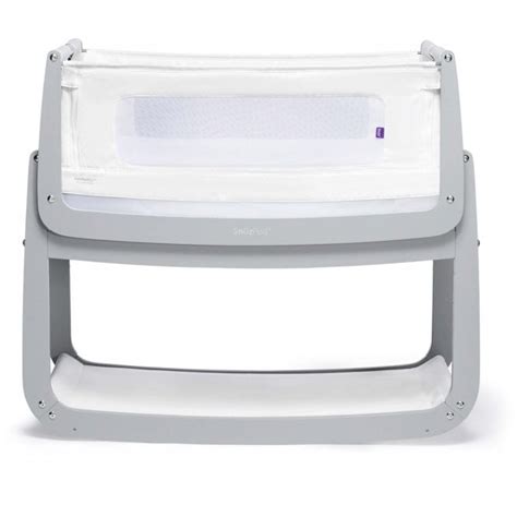 Snuz Snuzpod4 Bedside Crib + Mattress Dove At W H Watts Pram Centre