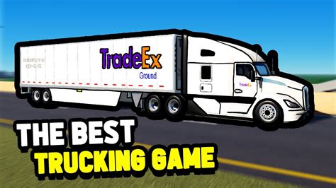 The Most REALISTIC Truck Simulator Game in ROBLOX Delivery Industry ...