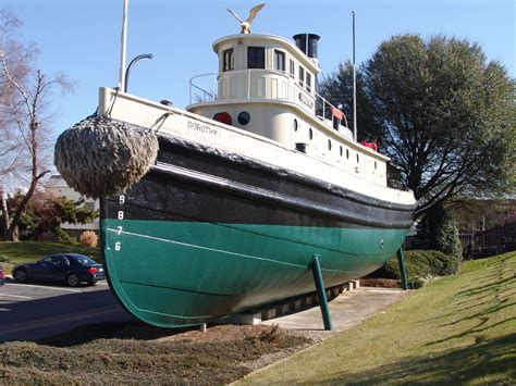 Tugboat Dorthy - First Ship built by Newport News Shipbuilding