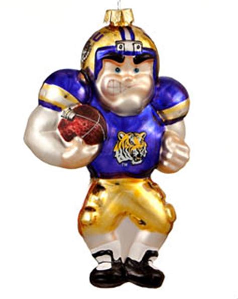 LSU Football Player Christmas Ornament - College Football