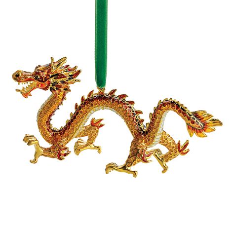 Cloisonne Dragon Christmas Ornament | Gump's