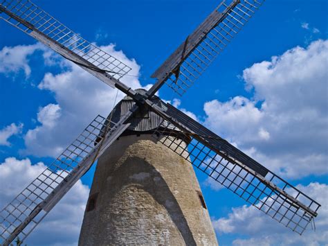 Free Images : wing, architecture, sky, grain, windmill, wind, building, old, stone, food, mast ...