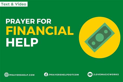 Prayer for Financial Help Miracle Prayer - Prayers Help