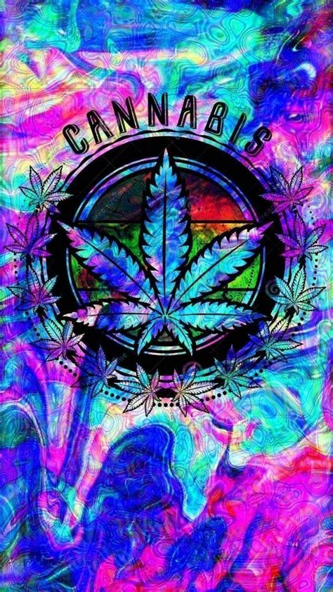 Trippy Weed Background - 576x1024 Wallpaper - teahub.io