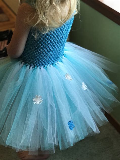 Frozen Inspired Snowflake Tutu Dress Elsa Snowflakes | Etsy