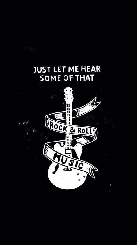 Rock And Roll Sign Wallpaper