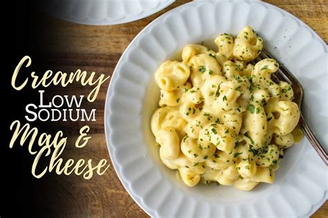 Creamy Low Sodium Mac and Cheese - Sodium Optional | Recipe | Heart ...