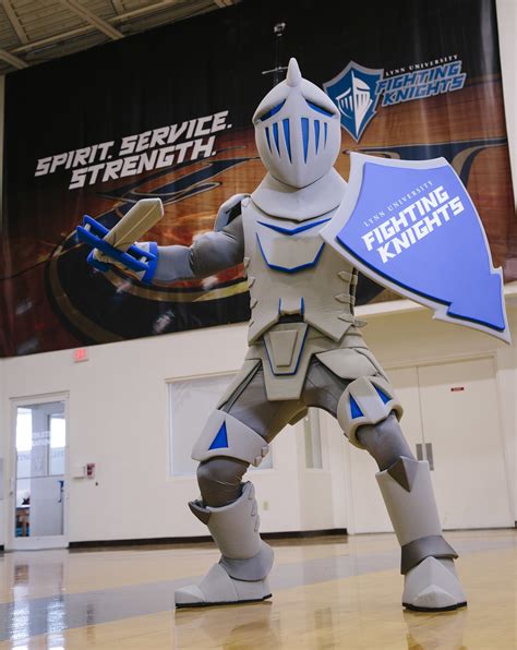 Lynn University reveals new Fighting Knights mascot