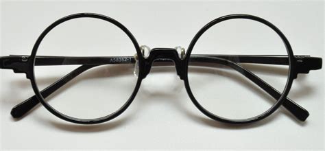 Vintage Round Eyeglass Frames Retro Spectacles Eyewear RX Tortoise Shell Black - Other Vision Care