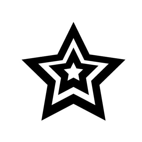 Star Clip Art Black And White