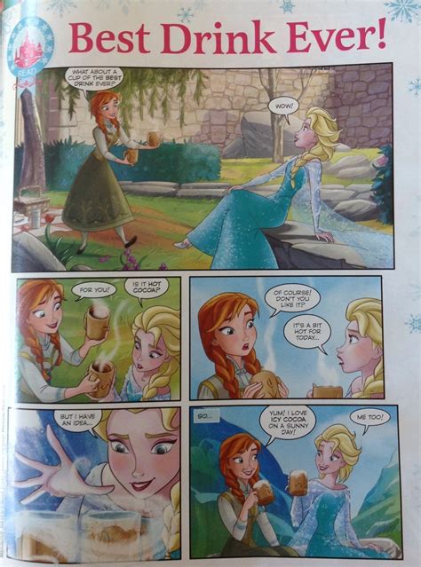 Frozen Comic - Best Drink Ever! - Elsa and Anna Photo (38868656) - Fanpop