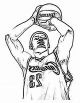 Big Boss Basketball Coloring Pictures Players Free Sketch Coloring Page sketch template