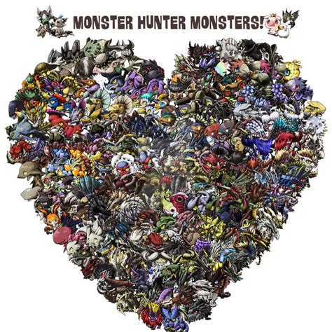 Monster Hunter Monsters! by mikeythesk8er on DeviantArt