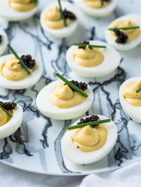 Caviar Deviled Eggs – The Food Joy