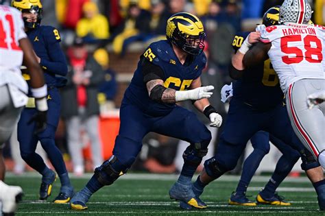 Michigan OL Zak Zinter talks injury, road to recovery, NFL outlook ...