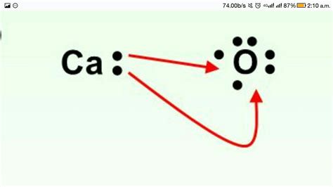 Write the chemical formula of the compound when calcium combines with oxygen and also write its ...