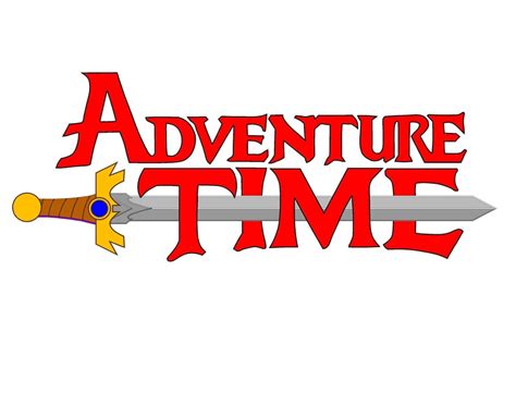 Adventure Time logo vectorized [OC] : adventuretime