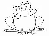 Frog Coloring For Kids  Pages sketch template