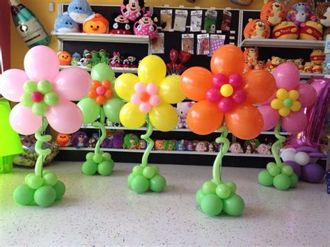 Flower balloons Balloon Centerpieces, Balloon Decorations Party, Party ...