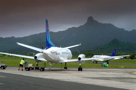 Rarotonga Intl. Airport, Rarotonga area, New Zealand Photos