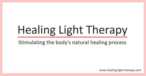 What is light therapy and how does it work? – Healing Light Therapy