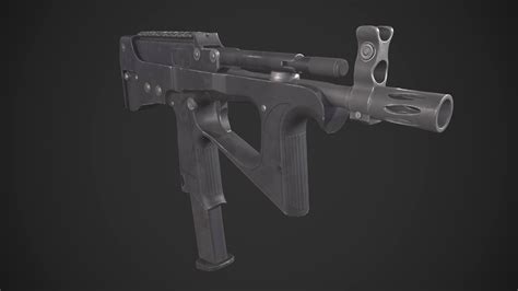 Pp 2000 Submachine Gun - 3D Model by yn-delmund