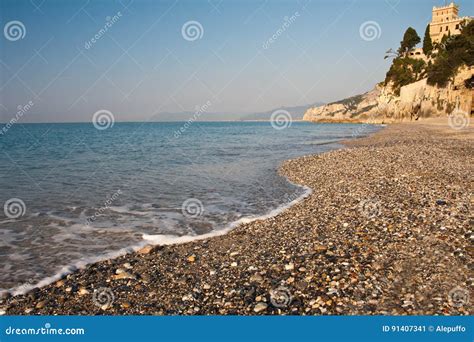 Finale Ligure stock image. Image of sand, finale, landmark - 91407341