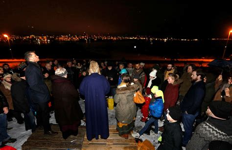 Icelandic Pagans celebrate Winter Solstice at new temple site - Iceland Monitor