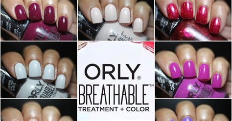 nail loopy: ORLY BREATHABLE SWATCHES/REVIEW (& A CATCH UP)