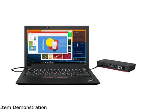 Lenovo ThinkPad USB Type-C Dock Gen 2, Black - Newegg.ca