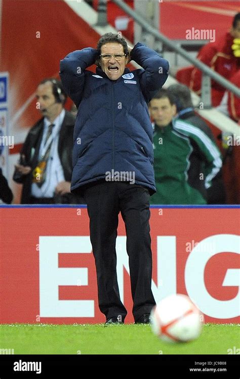 FABIO CAPELLO ENGLAND MANAGER WEMBLEY STADIUM LONDON ENGLAND 03 March ...