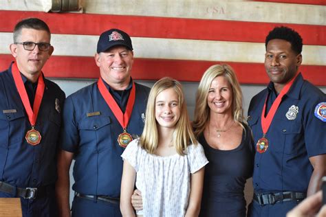 3 Santa Barbara Firefighters Honored with Valor Award for Montecito ...