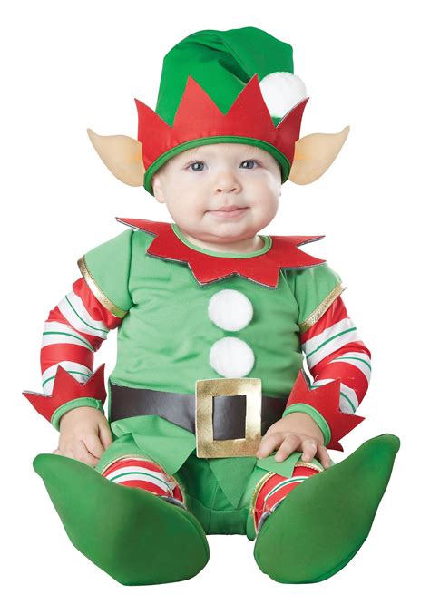 Infant Christmas Elf Costume | Diy christmas costumes, Baby elf costume ...