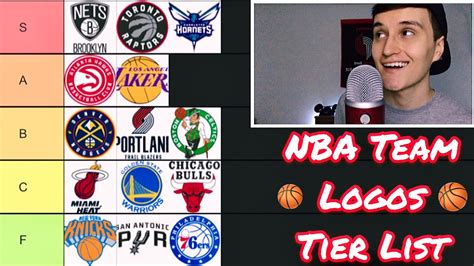 NBA Team Logos Tier List ( ASMR ) - YouTube