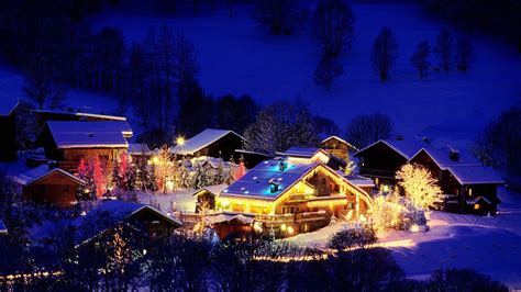 Christmas Town Wallpapers - Wallpaper Cave