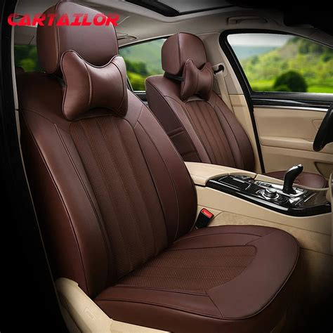 CARTAILOR Car Seat Cover for BMW X3 Seat Covers Cars Leather Cowhide & Leatherette Cushion ...