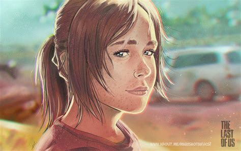 Ellie from The Last Of Us FANART by MarisaArtist on DeviantArt