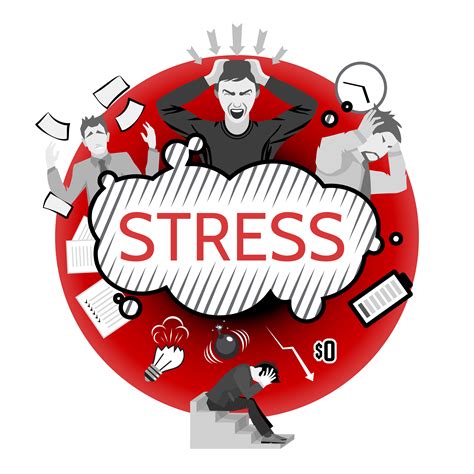 Stress Concept Illustration 468379 Vector Art at Vecteezy