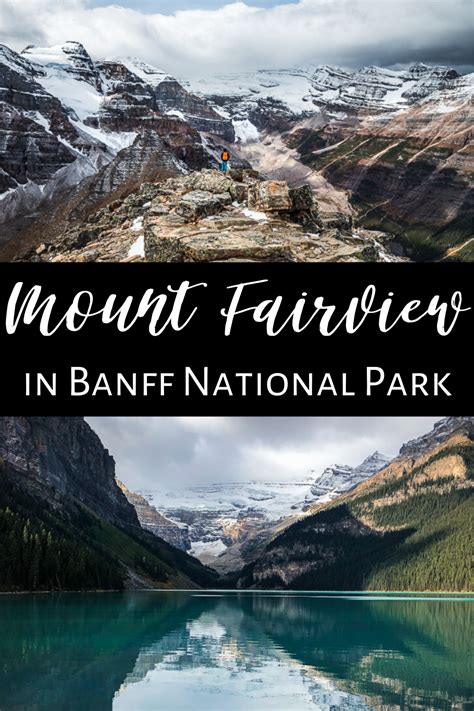 Hiking mount fairview in banff national park – Artofit