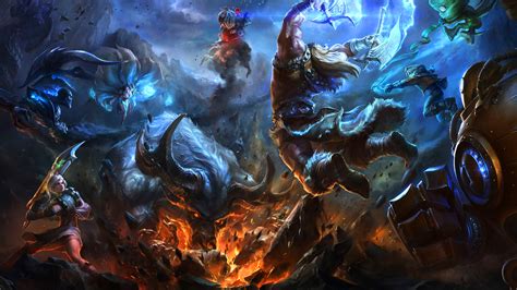 League of legends champions art wallpaper | 1920x1080 | #25689