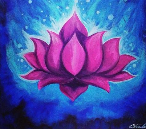 Pin on energia | Lotus flower art, Lotus flower painting, Spiritual art painting