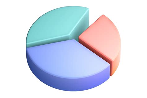 3d pie chart on transparent background 27735600 PNG