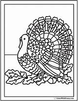 Thanksgiving Turkey Coloring Pages For Kids sketch template